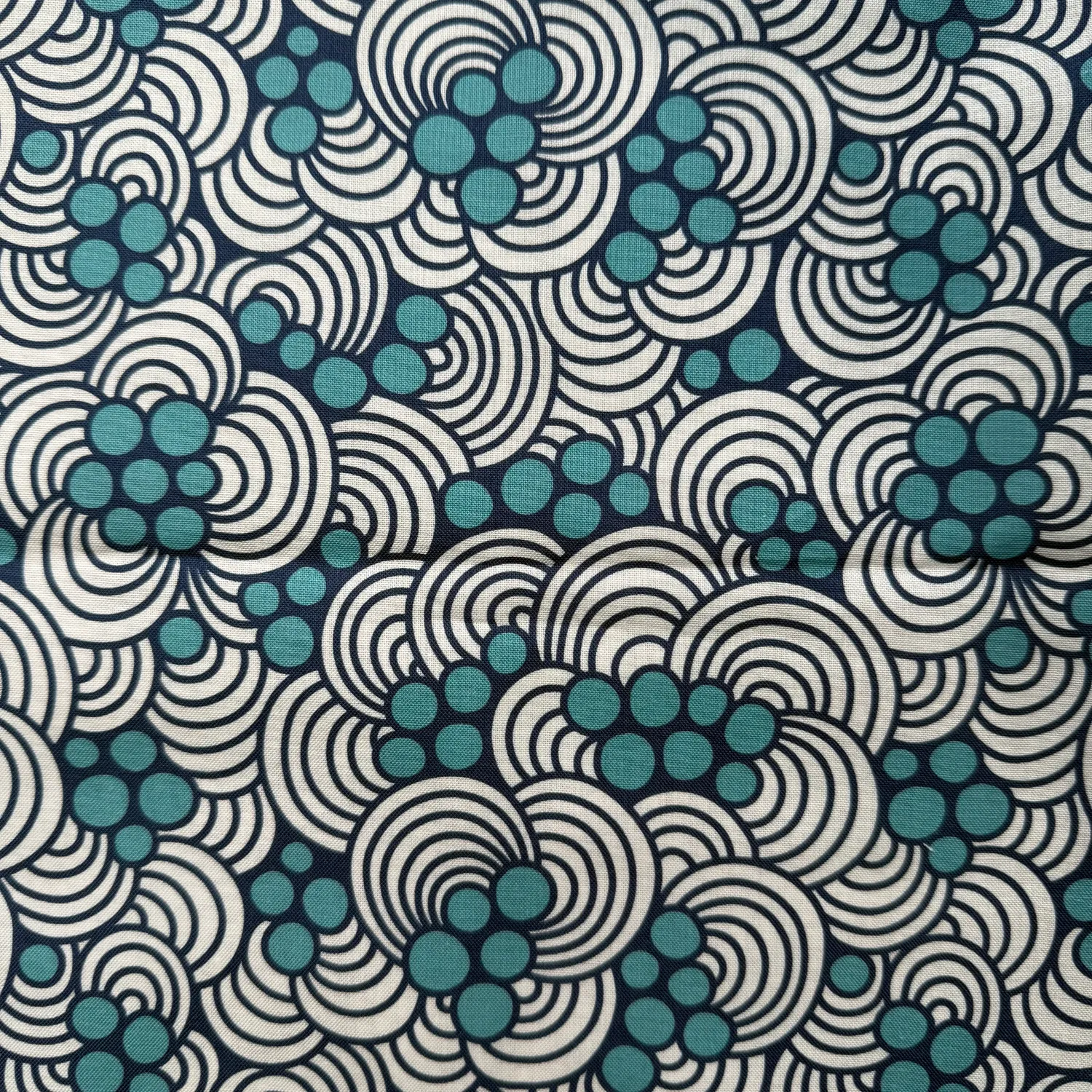 Waves patterned fabric option