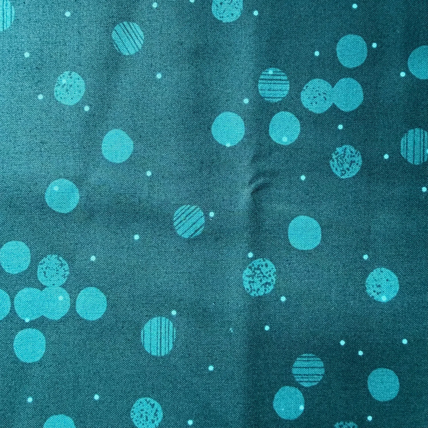 Winning Bubbles patterned fabric