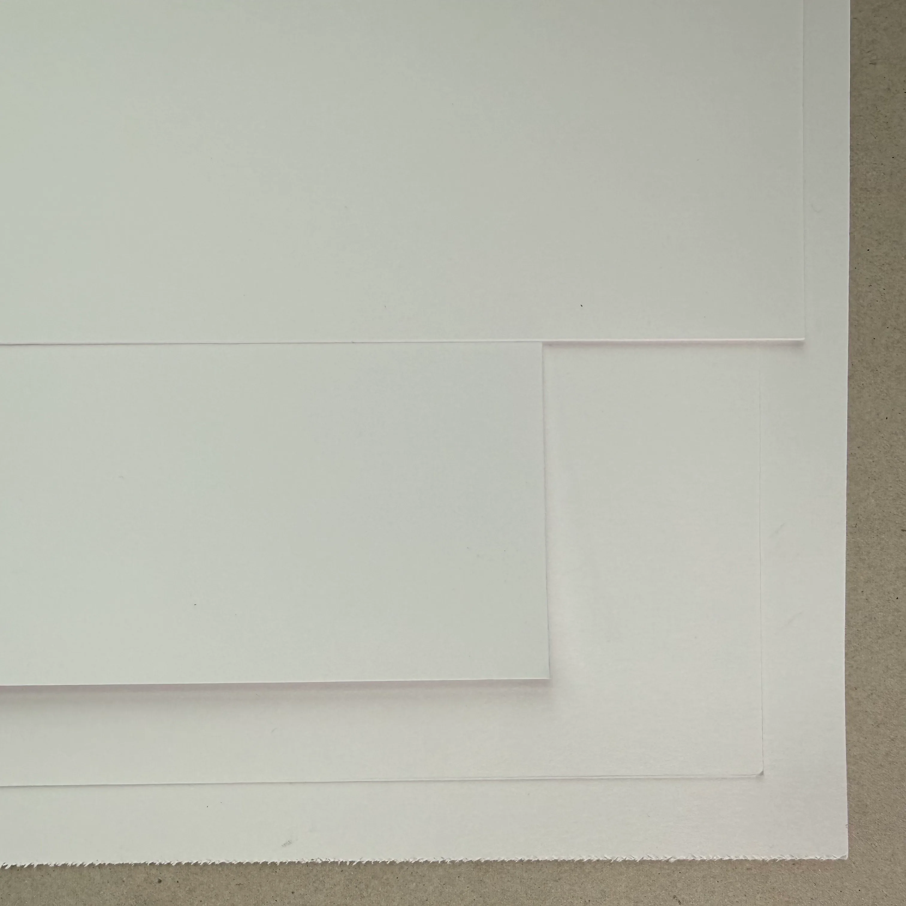 A sheet of 100 lb Bristol cardstock