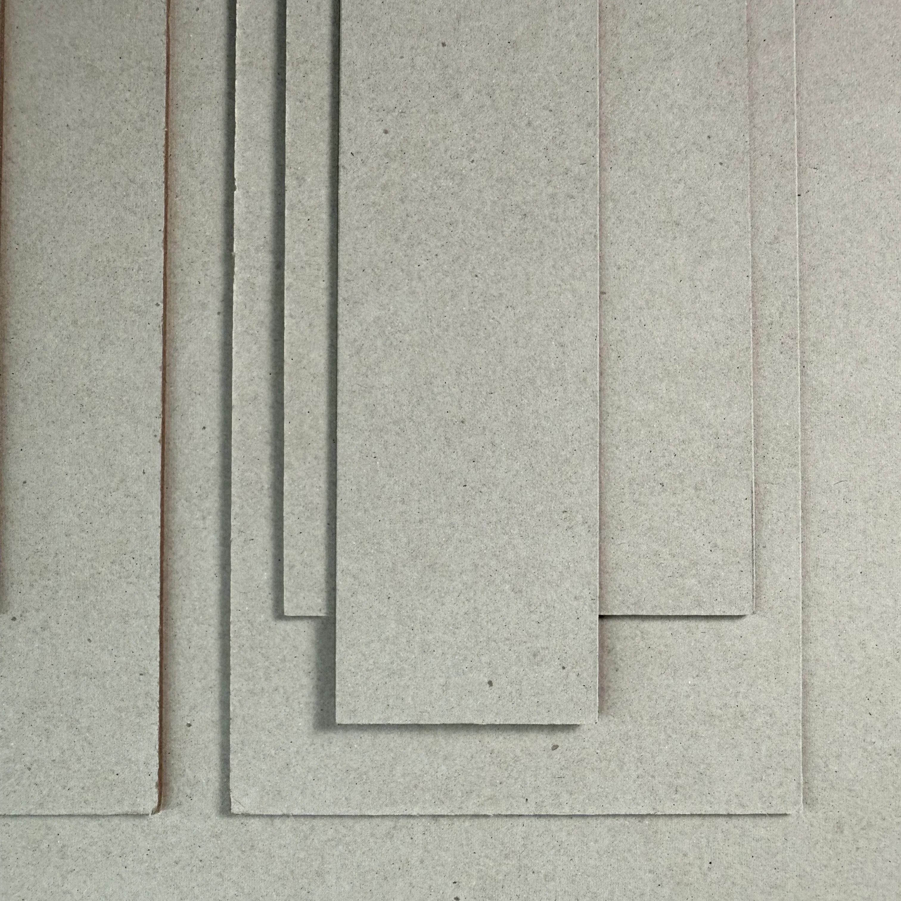 A sheet of 2 mm chipboard