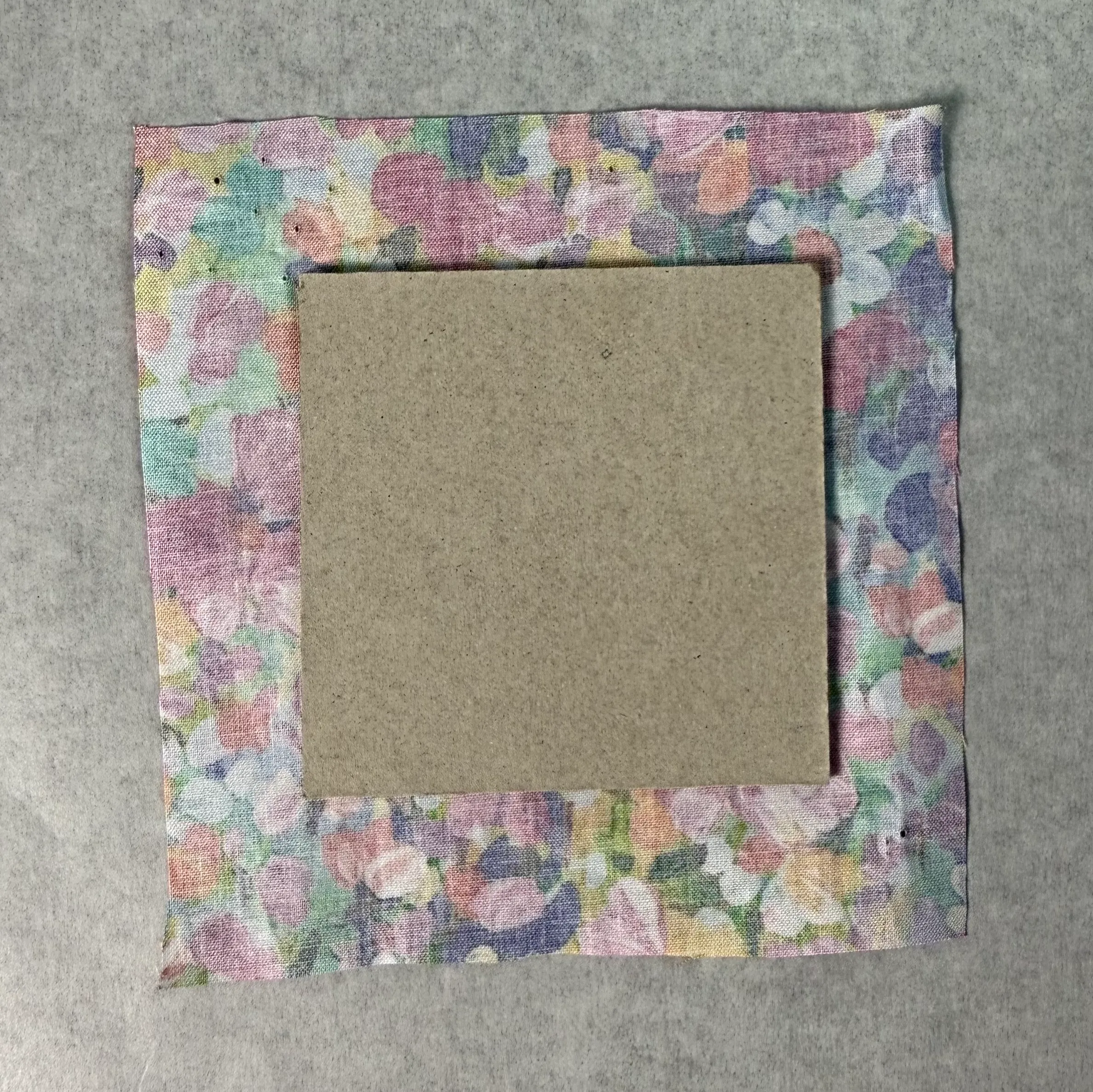 Finishing an even coat of glue on a panel